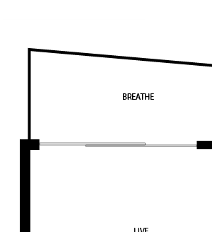 One Bedroom Floor Plan l Metro 510 in Riverside Ca